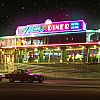 Landmark Diner and Landmark's Broadway Diner logo